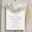 Agate Crystal 25th / Silver Wedding Anniversary Invitation additional 4