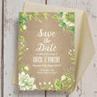 Rustic Greenery Wedding Save the Date additional 2