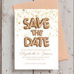 Rose Gold Balloons Wedding Save the Date additional 5