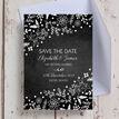 Winter Chalkboard Wedding Save the Date additional 3
