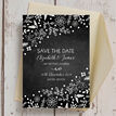 Winter Chalkboard Wedding Save the Date additional 5