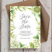 Greenery Wedding Save the Date additional 2