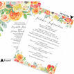 Coral & Blush Flowers Wedding Invitation additional 2