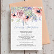Country Flowers Evening Reception Invitation additional 6
