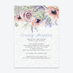 Country Flowers Evening Reception Invitation additional 1