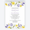 Lilac & Lemon Wedding Invitation additional 1