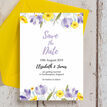 Lilac & Lemon Save the Date additional 4