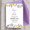 Lilac & Lemon Save the Date additional 2