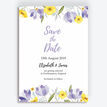 Lilac & Lemon Save the Date additional 1