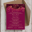 Burgundy & Rose Gold Indian / Asian Wedding Invitation additional 3