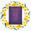 Purple & Gold Indian / Asian Wedding Invitation additional 6
