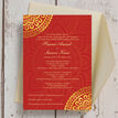 Red & Gold Mandala Indian / Asian Wedding Invitation additional 4