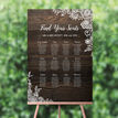 Rustic Wood & Lace Wedding Seating Plan additional 1