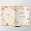 Autumn Leaves Wedding Order of Service Booklet additional 2