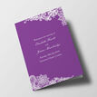 Romantic Lace Wedding Order of Service Booklet additional 18