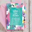 Bright Watercolour Wedding Save the Date additional 2