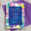 Bright Watercolour Wedding Invitation additional 3