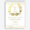Golden Olive Wreath Wedding Save the Date additional 1
