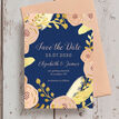 Navy, Blush & Gold Wedding Save the Date additional 3
