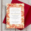 Origami Floral Wedding Invitation additional 3