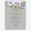 Pastel Lilac Flowers Menu additional 1