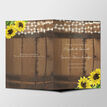 Rustic Barrel & Sunflowers Wedding Order of Service Booklet additional 2