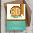Retro 1960s 30th Birthday Party Invitation additional 2