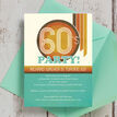 Retro 1960s 60th Birthday Party Invitation additional 2