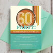 Retro 1960s Birthday Party Invitation additional 2