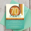 Retro 1970s 50th Birthday Party Invitation additional 2