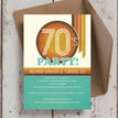 Retro 1970s Birthday Party Invitation additional 1