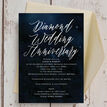 Starry Night 60th / Diamond Wedding Anniversary Invitation additional 2