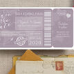 Boarding Pass Wedding Save The Date additional 5