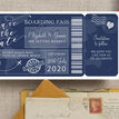 Boarding Pass Wedding Save The Date additional 6