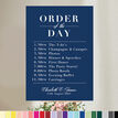 Modern Minimalist Wedding Order of the Day Sign additional 1