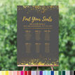 Gold Dust Wedding Table Seating Plan additional 3