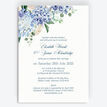 Blue Hydrangea Watercolour Wedding Invitation additional 1