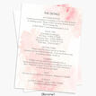 Blush Pink Watercolour Wedding Invitation additional 2