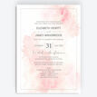 Blush Pink Watercolour Wedding Invitation additional 1