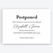 'Postponed' Wedding Postponement Card additional 1