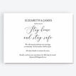 'Stay Home & Stay Safe' Wedding Postponement Card additional 1