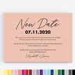 'New Date' Wedding Postponement Card additional 6