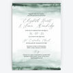 Forest Green Watercolour Wedding Invitation additional 1
