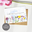 Pack of 10 Personalised 'Wild Flowers' Note Cards additional 1
