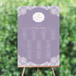 Romantic Lace Wedding Seating Plan additional 1