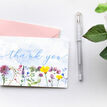Pack of 10 Floral Note Cards / Thank You Cards additional 4