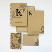 Personalised Eco Stationery Gift Set - 'Floral Monogram' additional 1
