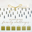 Personalised Family Challenges Scratch Off Advent Calendar additional 4