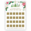 Personalised Happy Memories Scratch Off Advent Calendar additional 1