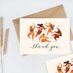 Pack of 10 Illustrated Women Thank You Note Cards additional 1